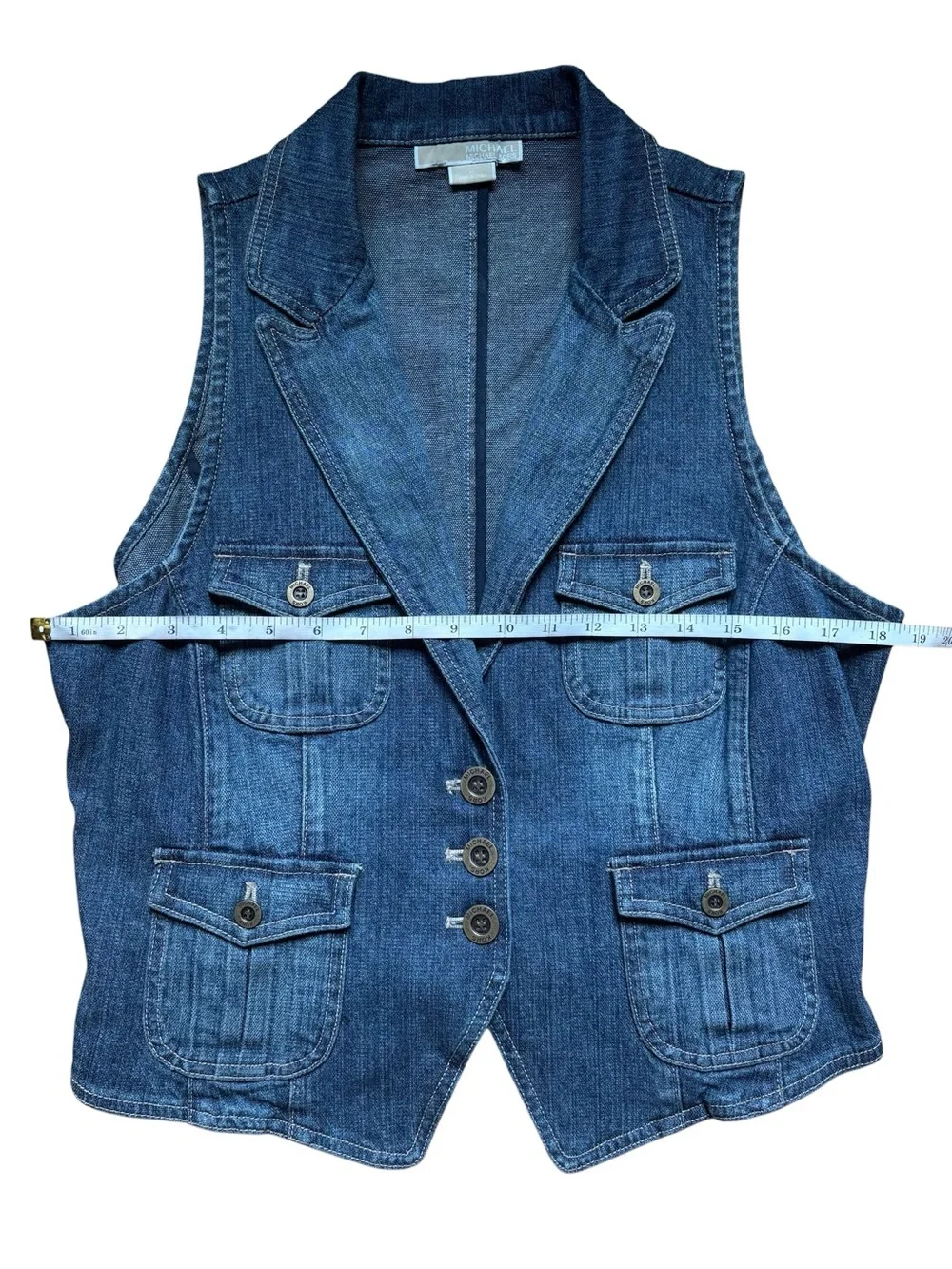 Michael Kors tailored blue closures